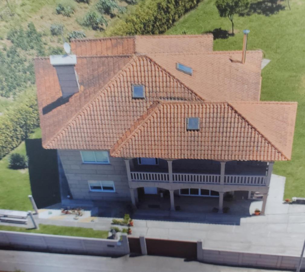 Os Cabaleiros Apartman Mos Kültér fotó
